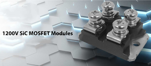 分銷分立半導體模塊：汽車級SiC MOSFET Modules、SiC肖特基二極管模塊
