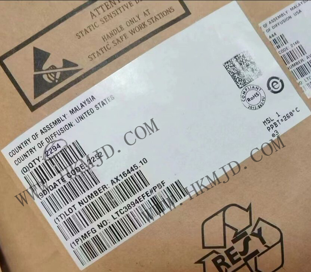 [供應(yīng)，回收] LTC3894EFE (ADI) 150V 高效降壓型穩(wěn)壓器