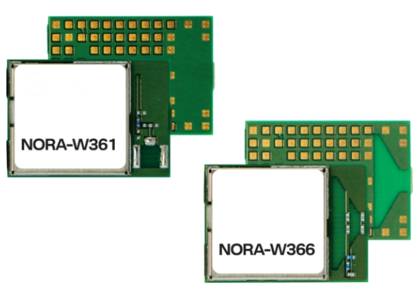 u-blox發(fā)布新款雙頻Wi-Fi藍牙LE模塊：NORA-W361-00B、NORA-W366-00B