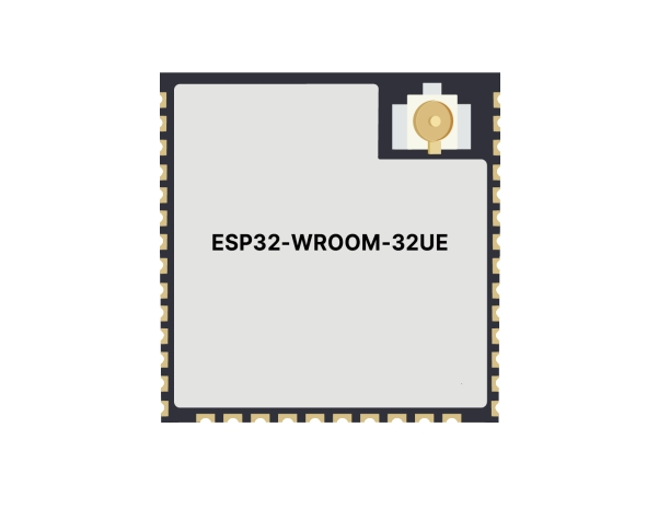 ESP32-WROOM-32UE-N16 低功耗藍(lán)牙模組，具備強大的雙核性能