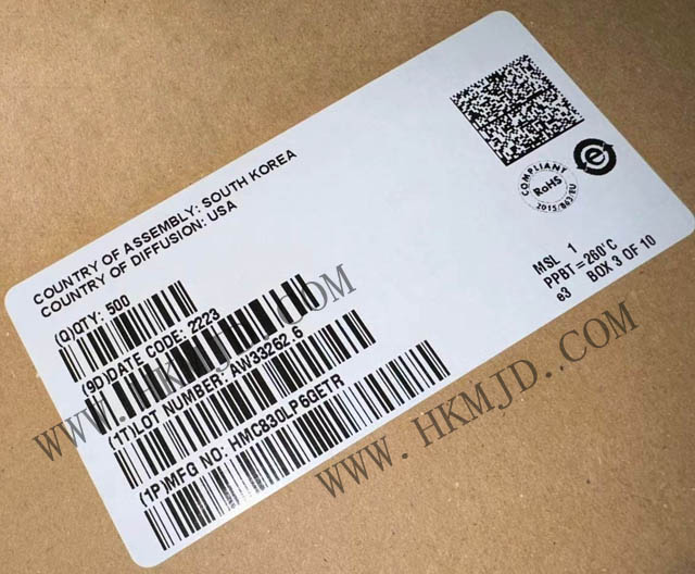 HMC830LP6GETR 一款低噪聲、寬帶、分?jǐn)?shù)-N 鎖相環(huán) (PLL)