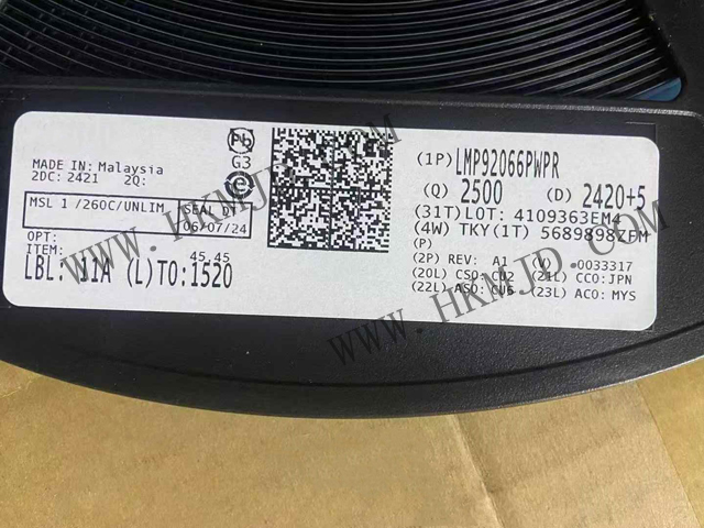 供應（TI）LMP92066PWPR 雙溫控 DAC，16-HTSSOP