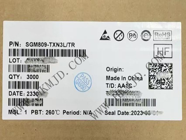 SGM809-TXN3L：低功耗微處理器監(jiān)控電路，3.08V 精準電壓監(jiān)測
