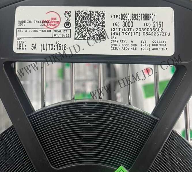 串行器/解串器 DS90UB935TRHBRQ1 汽車(chē)級(jí)FPD-Link III 3-Gbps 串行器