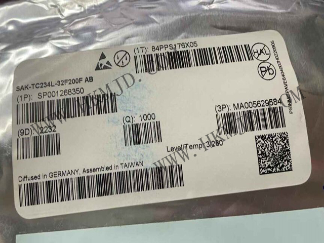 英飛凌SAK-TC234L-32F200F AB 32位AURIX? TriCore?微控制器：高性能汽車與工業(yè)級(jí)MCU
