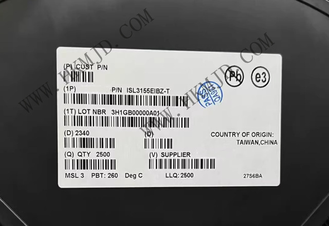 瑞薩電子 ISL3155EIBZ——高可靠性RS-485/RS-422收發(fā)器，帶16kV ESD保護(hù)功能