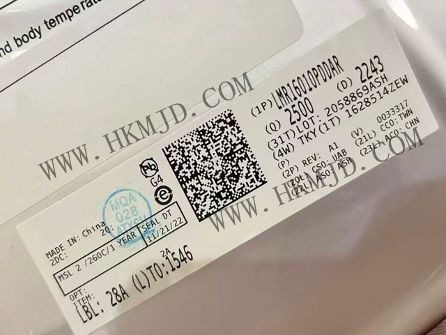 LMR16010PDDAR(TI): SIMPLE SWITCHER? 60V、1A 降壓轉(zhuǎn)換器（IQ 為 40μA）