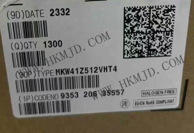 【現(xiàn)貨供應(yīng)】NXP MKW41Z512VHT4：高性能無(wú)線MCU SoC，支持BLE 4.2 & 802.15.4雙模通信