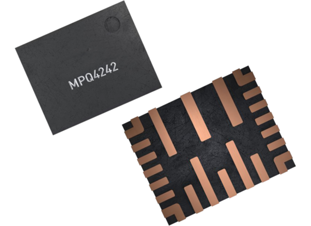 MPQ4242GVE-0000-AEC1：集成升降壓變換器的 5A、36V 、全集成 USB PD 解決方案