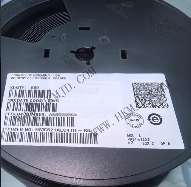 ADI HMC521ALC4TR 8.5 GHz 至 13.5 GHz 砷化鎵 MMIC I/Q 混頻器